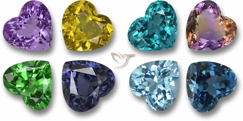 Heart Shaped Gemstones