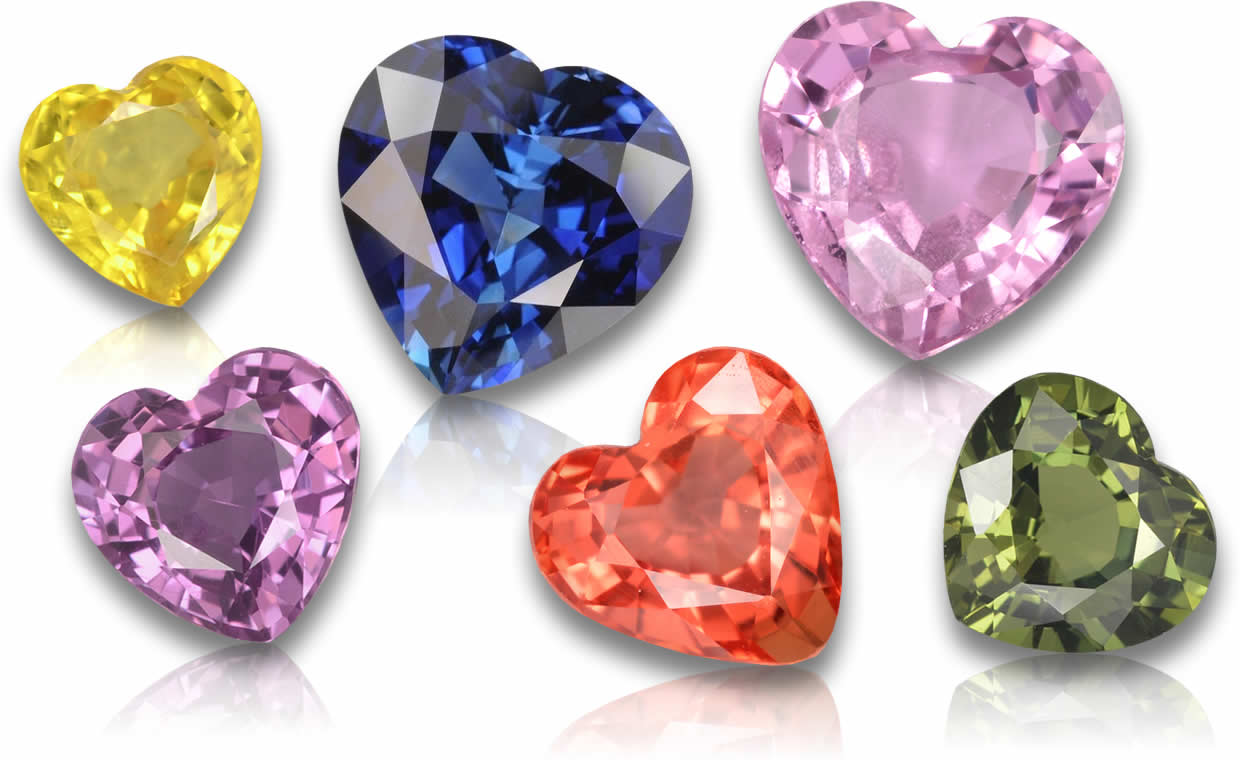 Buy Heart Shaped Sapphires