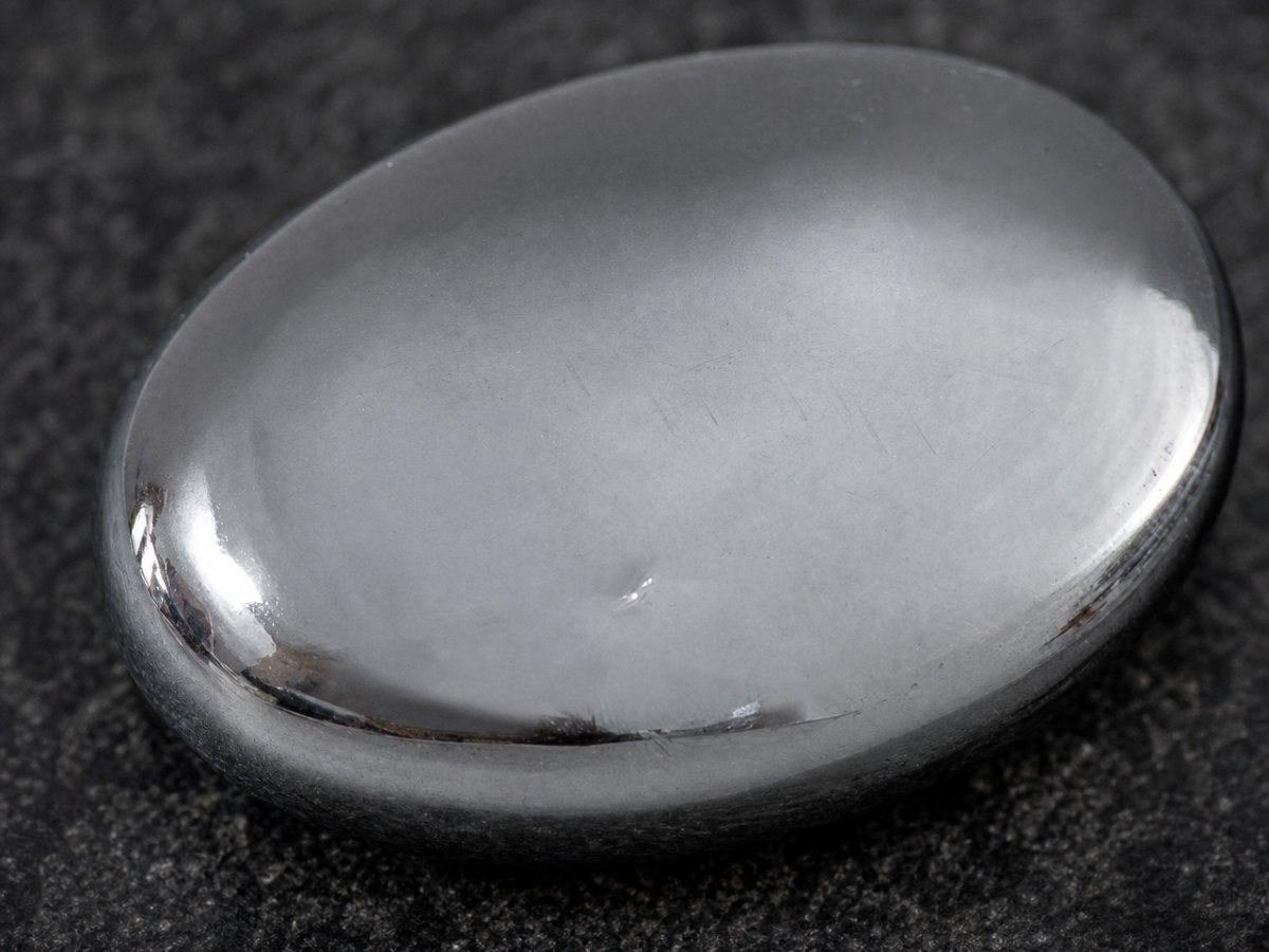 Close-up view of natural Hematite gemstones