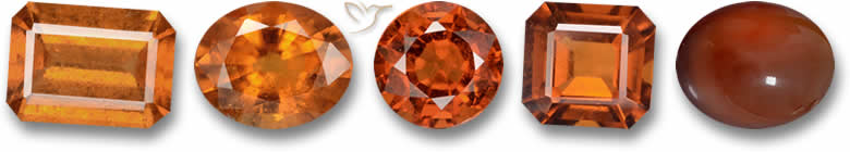 Shop Hessonite Garnet Gemstones