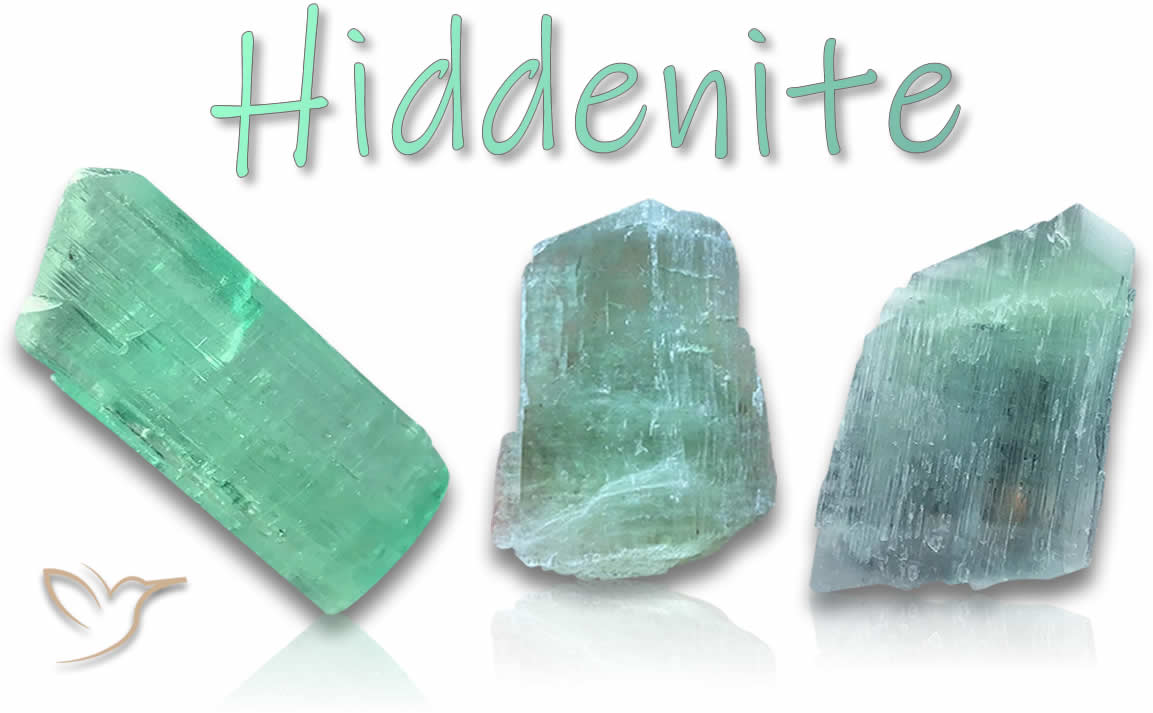 Rough Hiddenite Gemstones