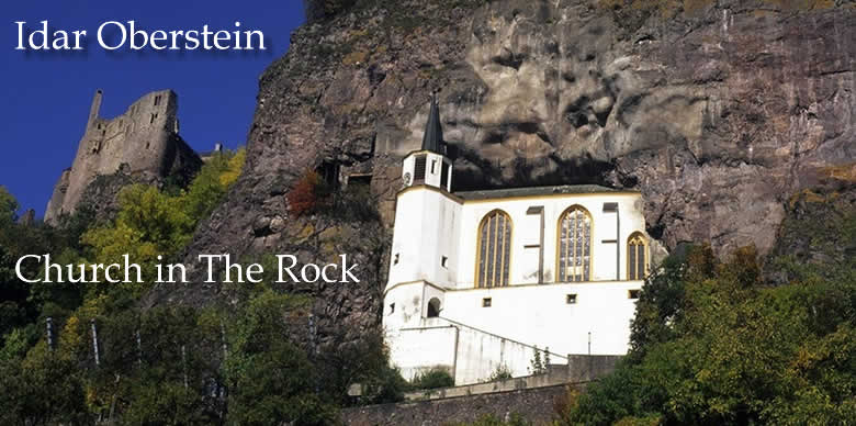 Idar Oberstein - L'église dans le rocher