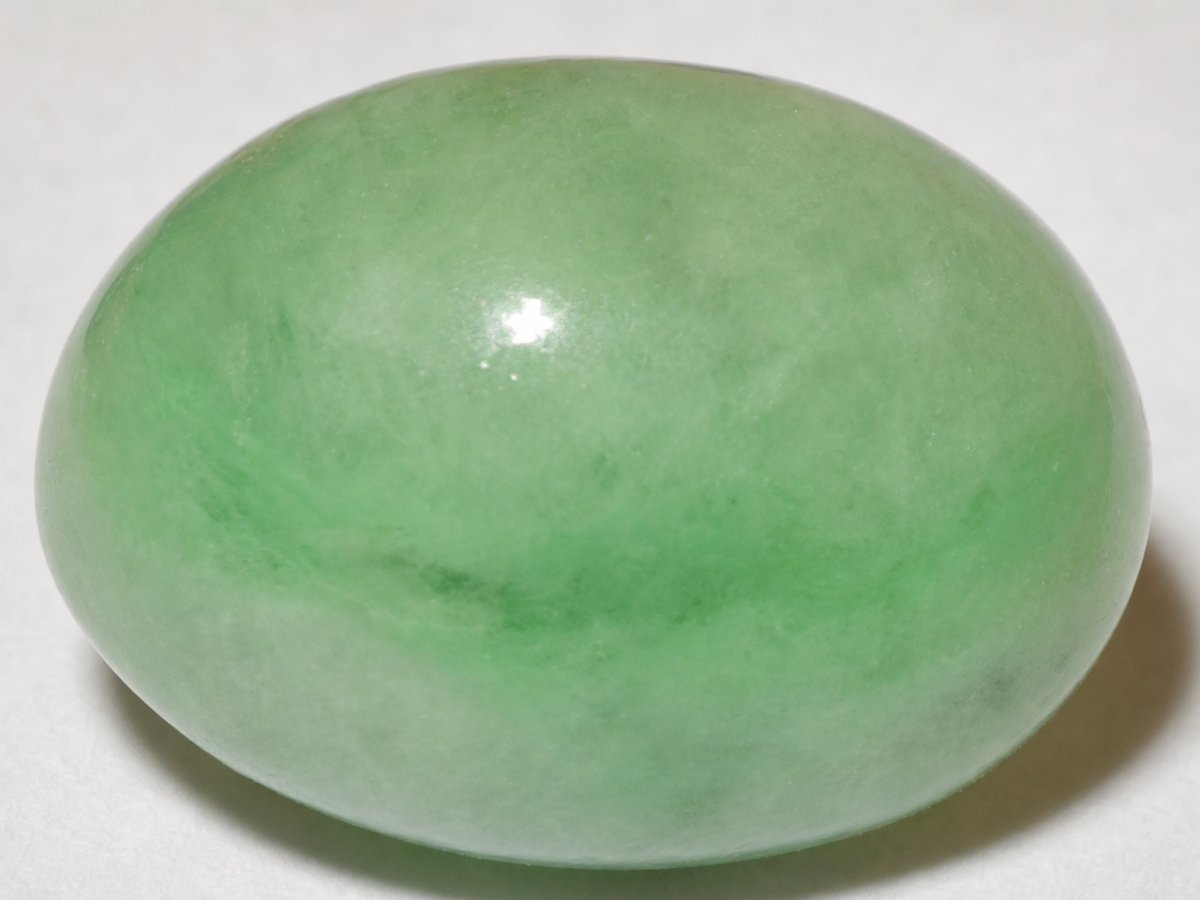Close-up view of natural Jade gemstones