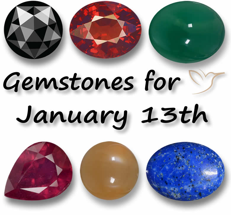 Gemstones for January 13th