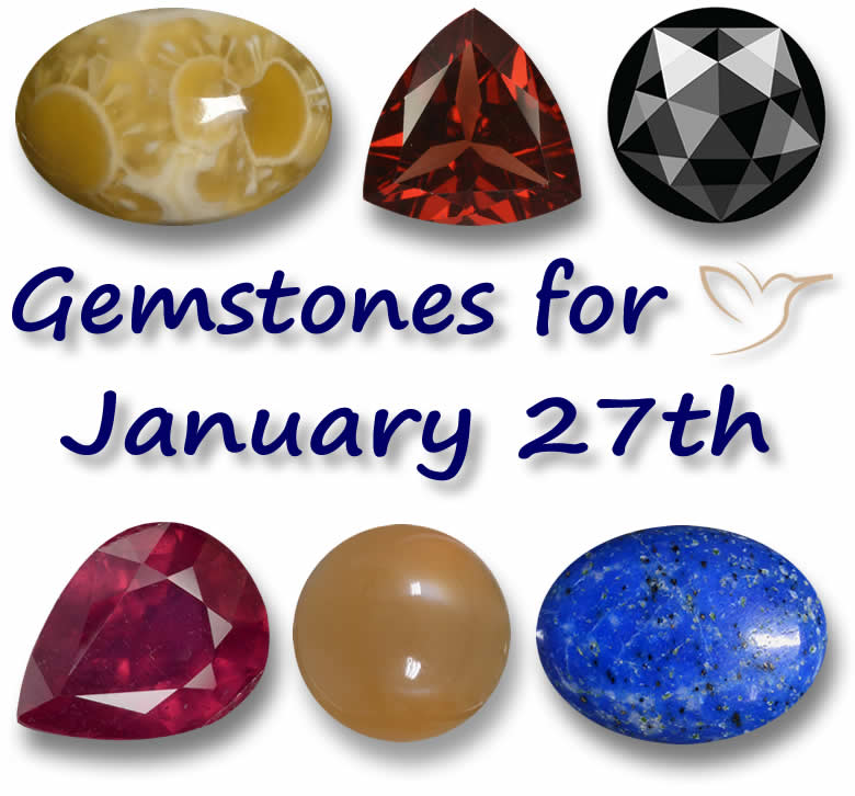 Gemstones for January 27th