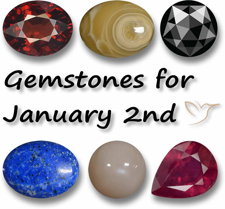 Gemstones for January 2nd