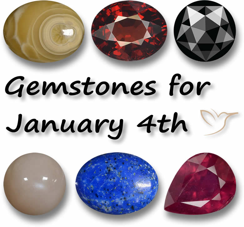 Gemstones for January 4th