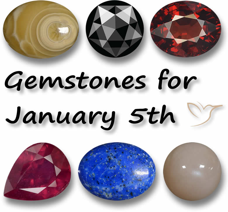 Gemstones for January 5th