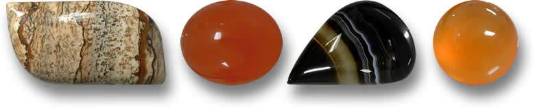 Jasper and Carnelian