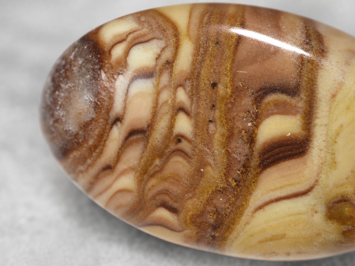 Close-up view of natural Jasper gemstones