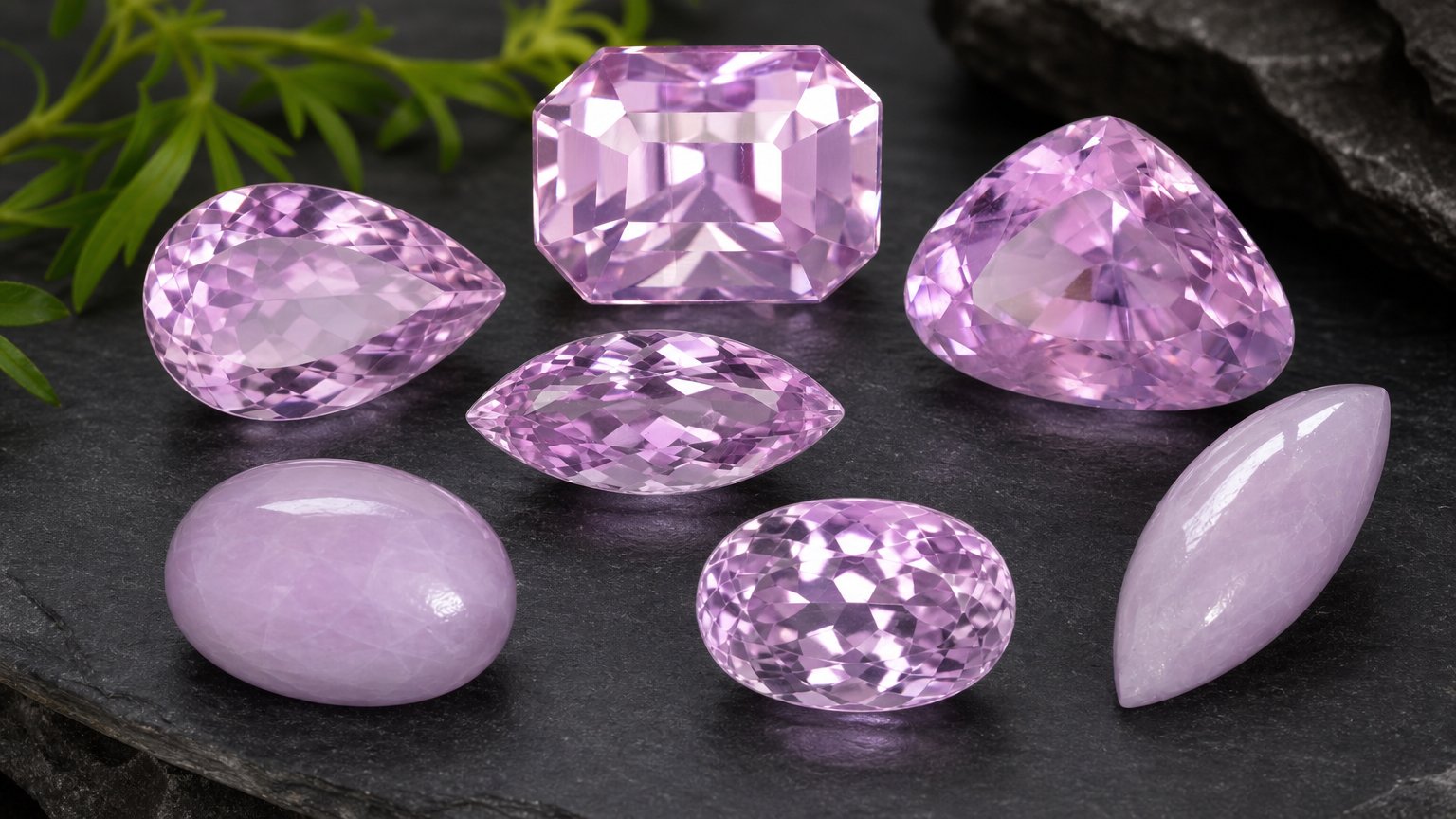 Natural Kunzite gemstones - buying guide
