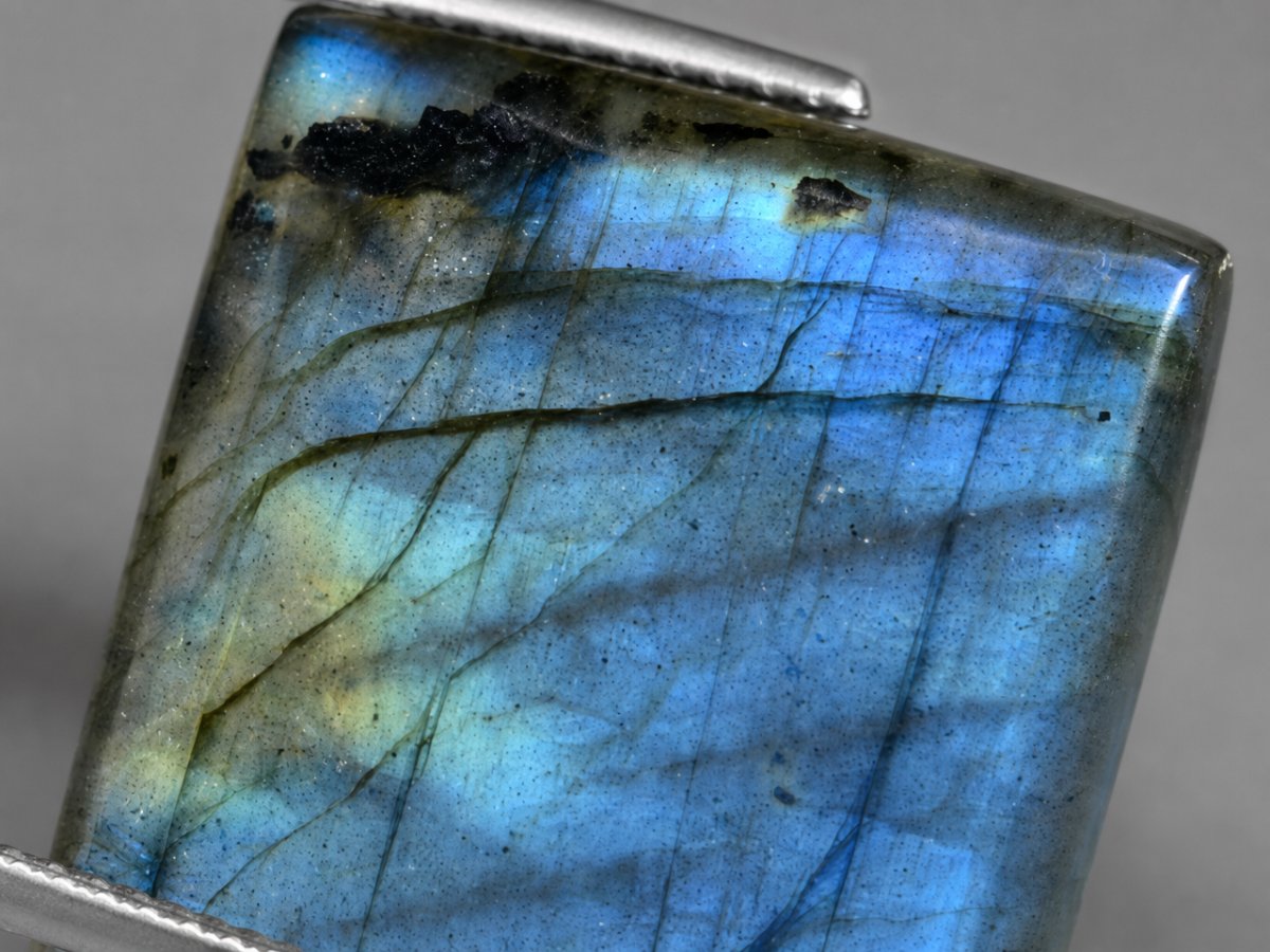 Close-up view of natural Natural gemstone gemstones
