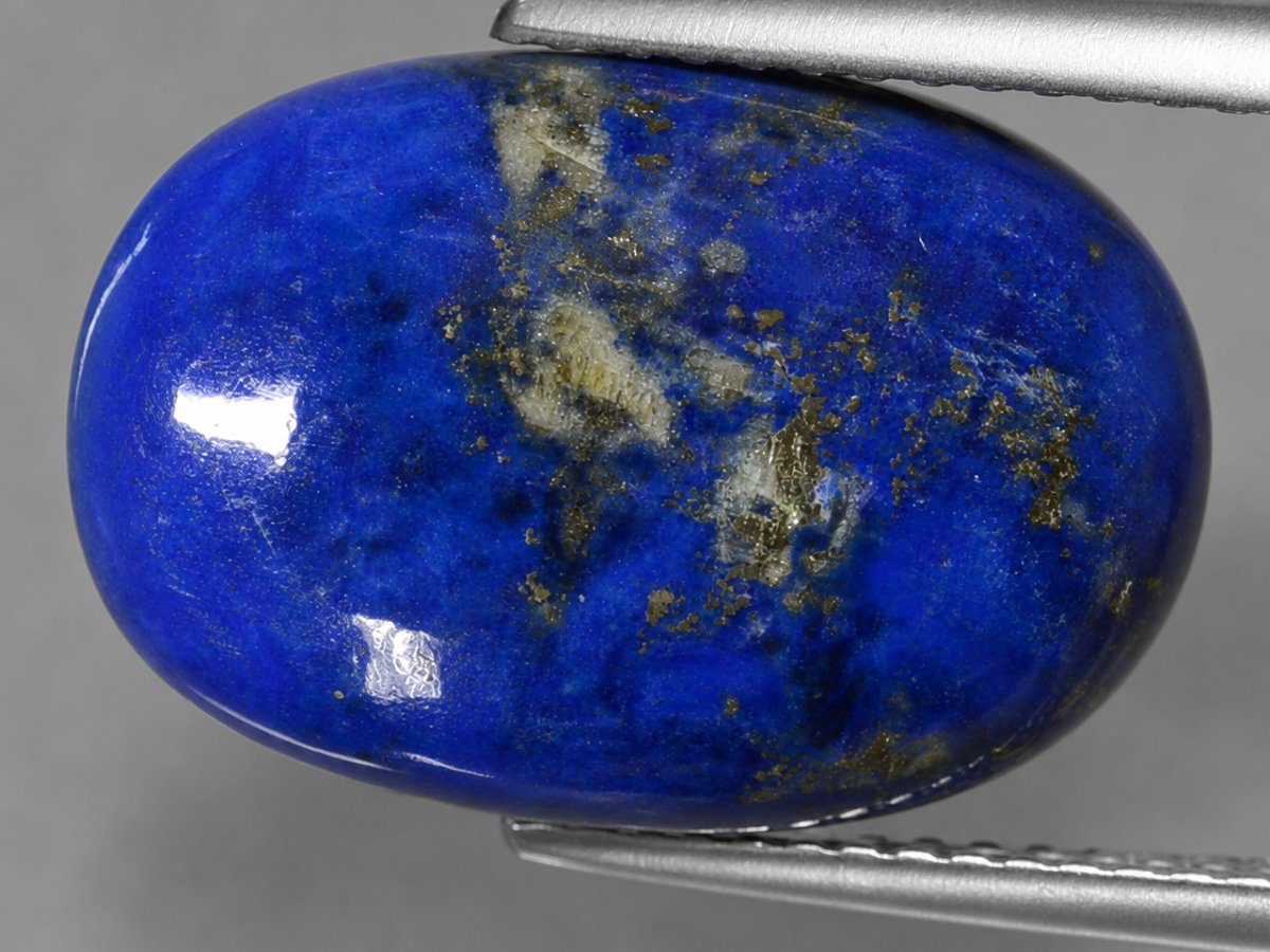 Close-up view of natural Lapis Lazuli gemstones