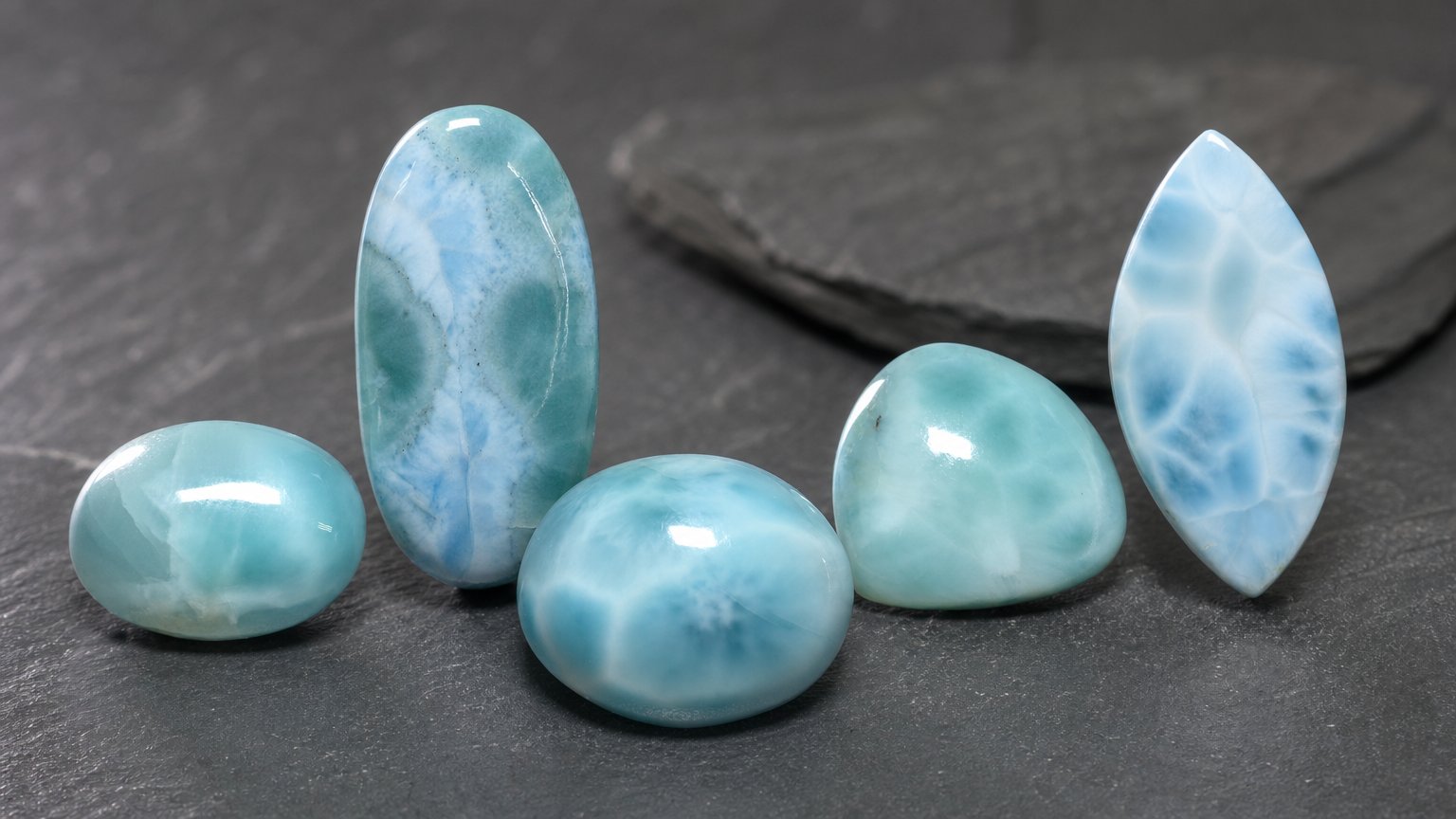 Natural Larimar gemstones - buying guide