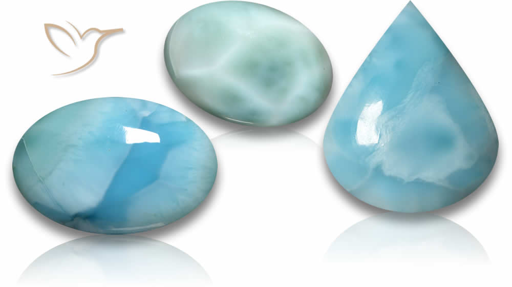 Pectolite/Larimar Gemstones