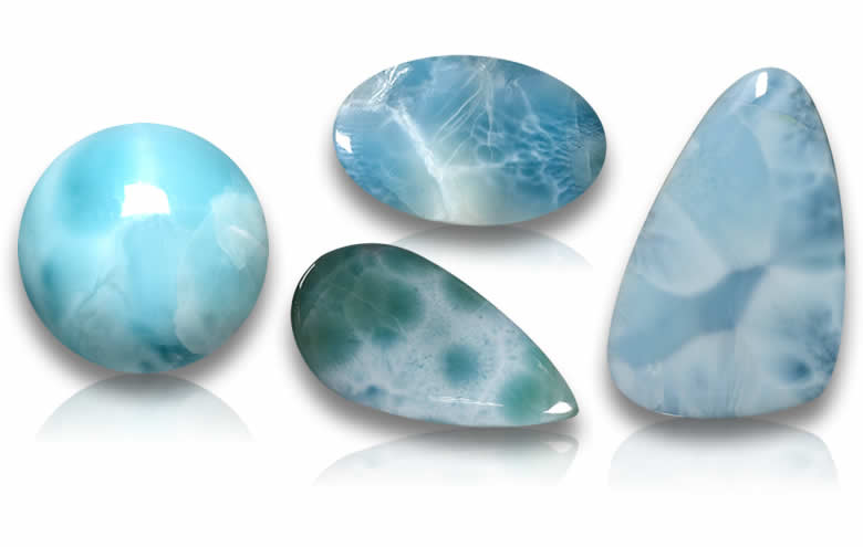 Natural Larimar Tumbled Nugget Approx 50pce 4-10x4-7x3-6mm Light Pastel Green 