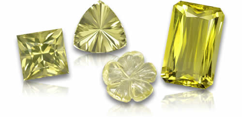 Loose Lemon Quartz Gemstones for jewelry and Collecting