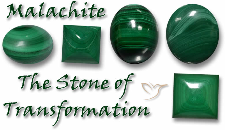 Malachite naturale
