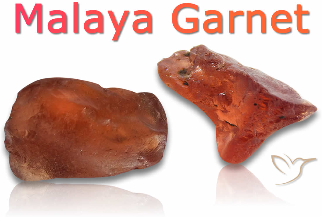 Rough Malaya Garnet Stones