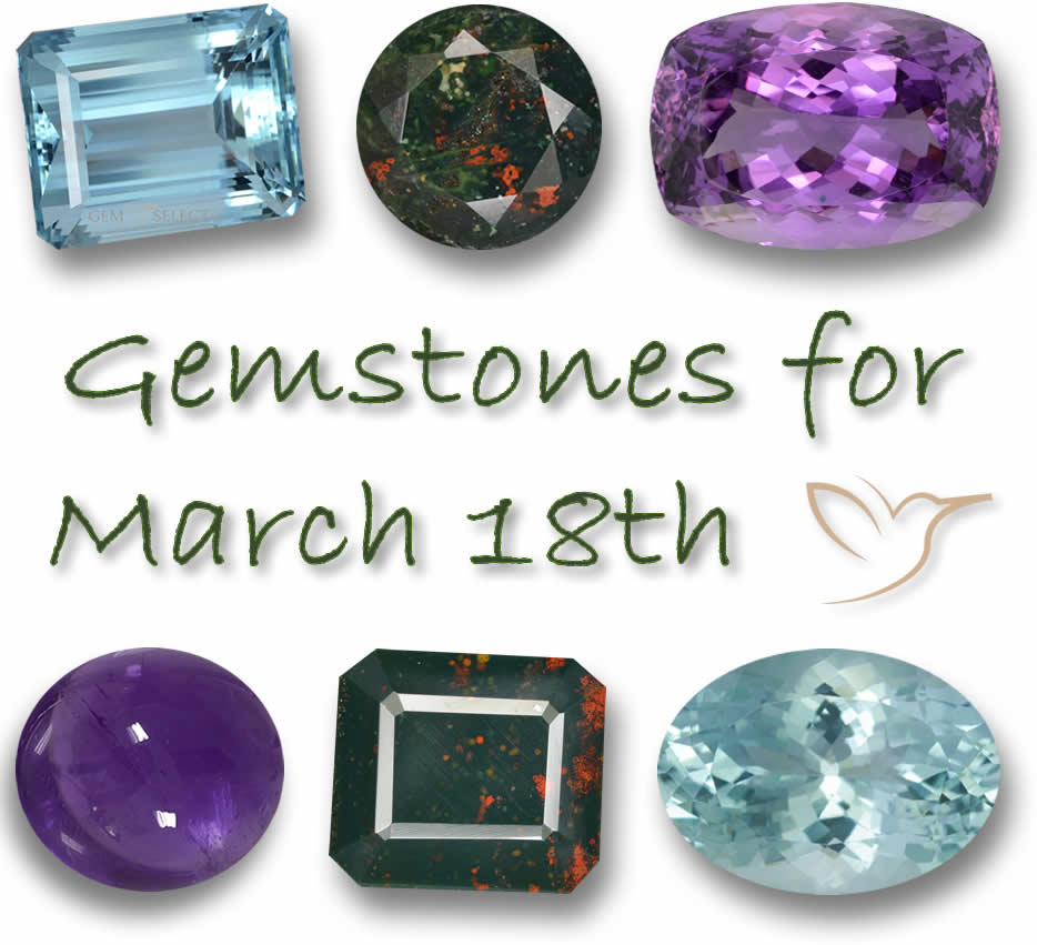 Gemstones for March 18th