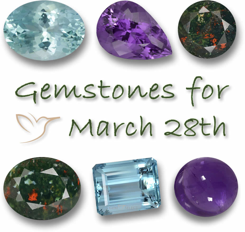 Gemstones for March 28th