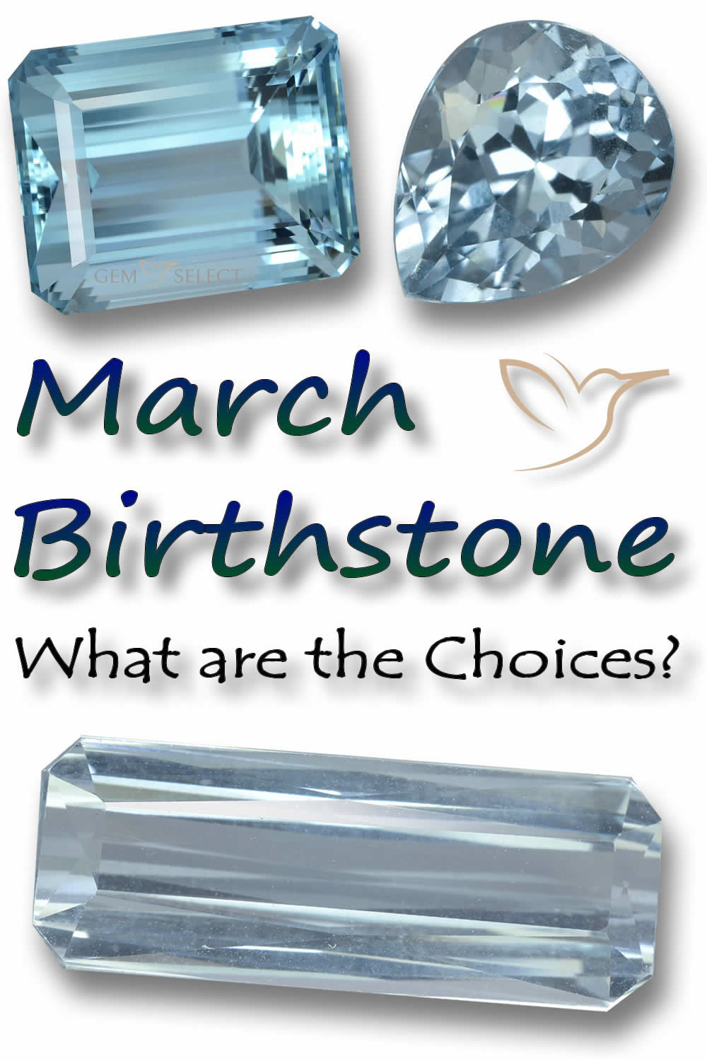 March Birthstones for sale
