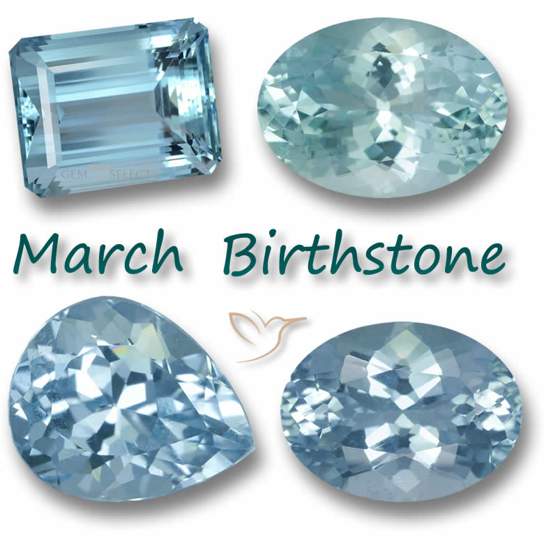 March Birthstone Not Just Aquamarine You Have Another Choice