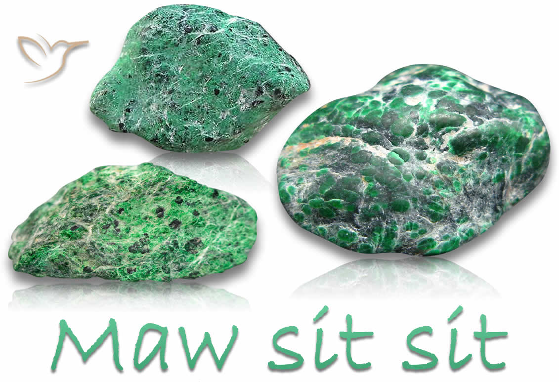 Rough Maw-Sit-Sit Gemstones