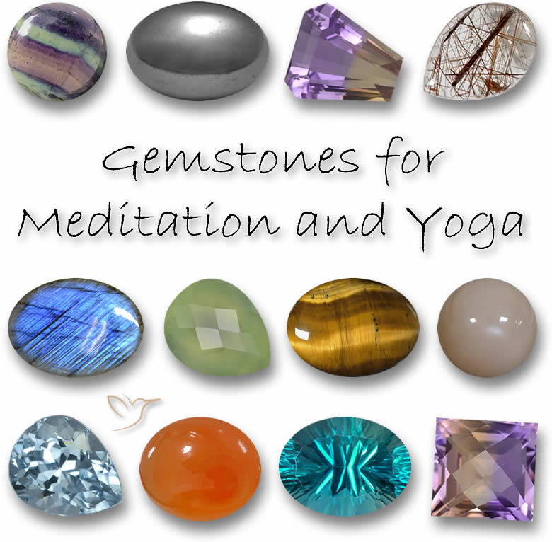 Gemstones for Meditation and Yoga - 10 crystals to calm your mind