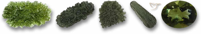 Gemme di Moldavite