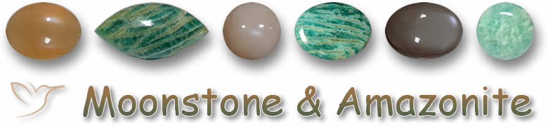 Moonstone and Amazonite