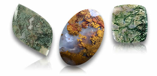 Moss Agate Gemstones
