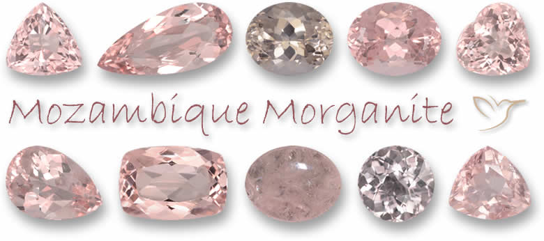 Shop Mozambique Morganite Gemstones