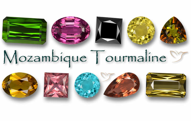 Mozambique Tourmaline: Pink, Green, Blue, Paraíba and Watermelon, Wholesale Mozambique Tourmaline