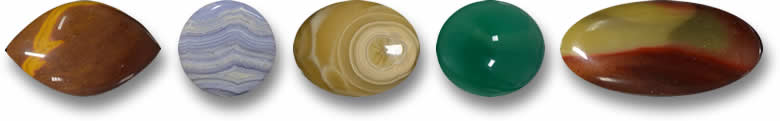 Multicolor Agate Gemstones