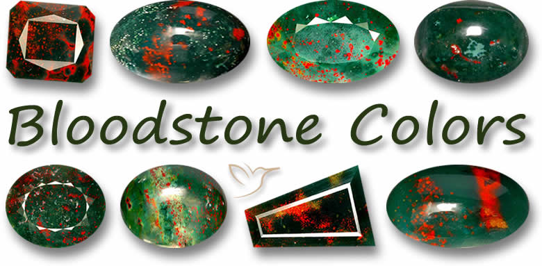 natural bloodstone colors