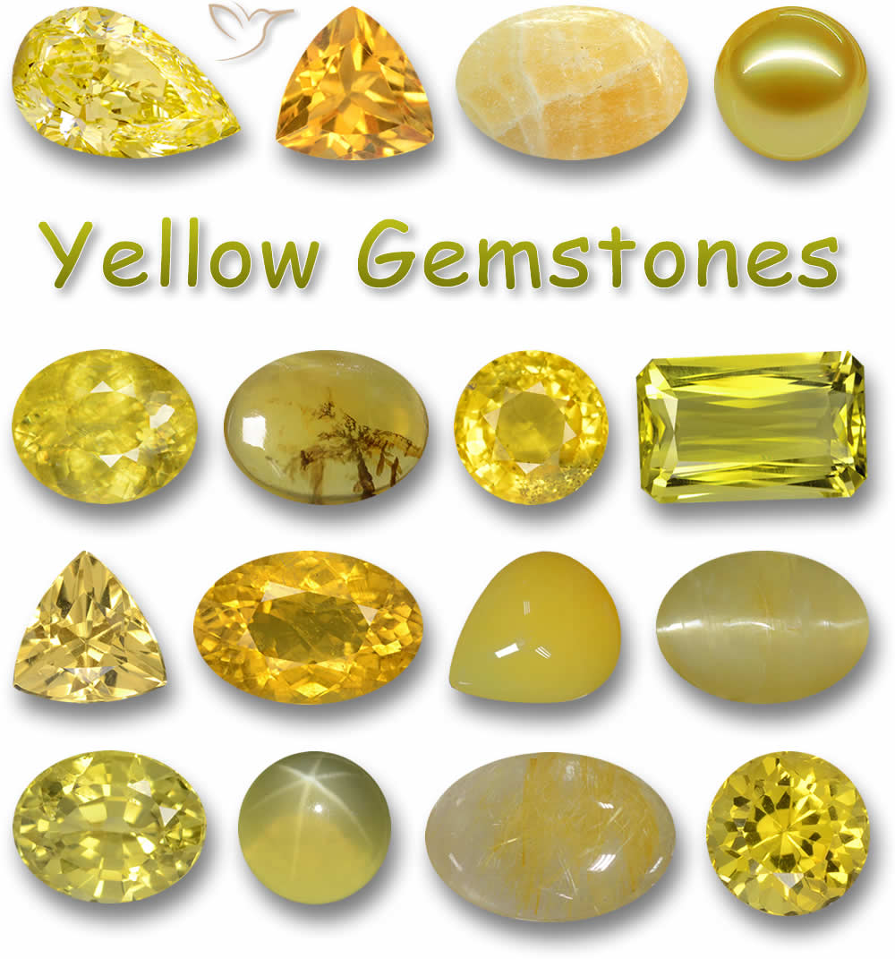 Yellow Gemstones: A List of Yellow Gemstone Names and Images