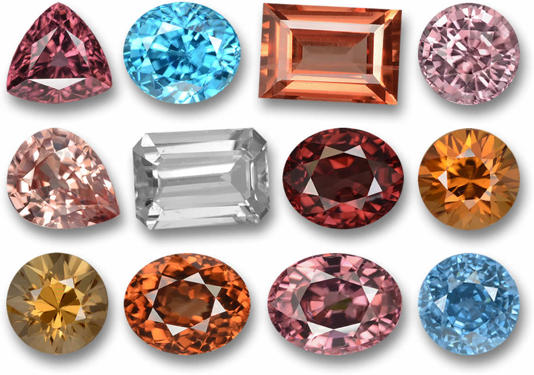 Natural Zircon Gemstones for Jewelry Designers and Crafters