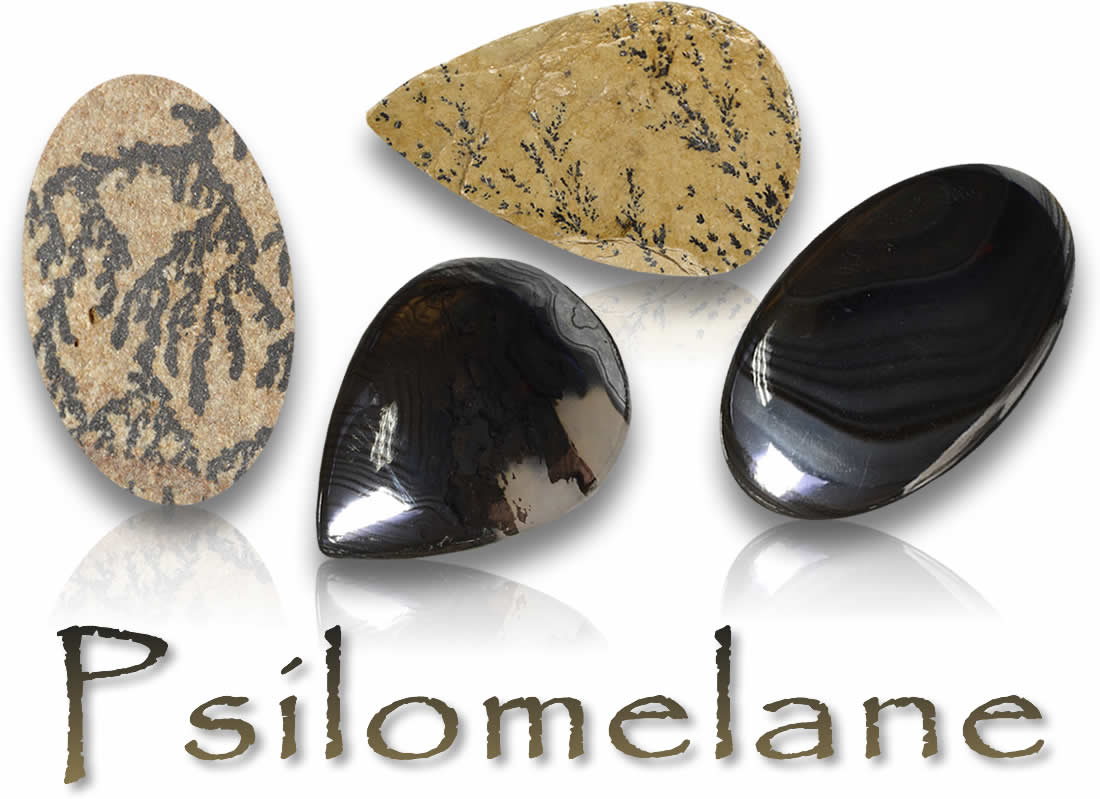 Psilomelane Gemstones
