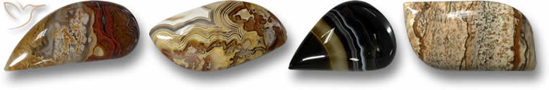 Odd Shaped Jasper Gemstones