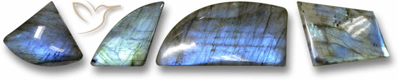 Odd Shaped Labradorite Gemstones