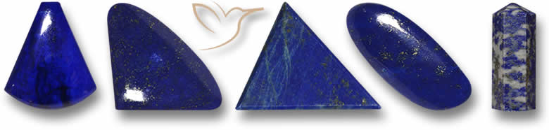 Odd Shaped Lapis Lazuli Gemstones