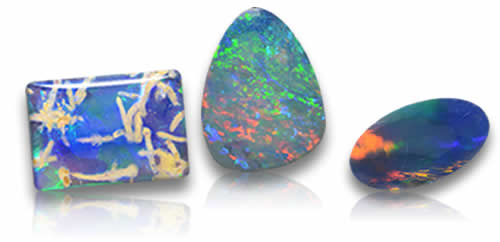 Opal Doublet Gemstones