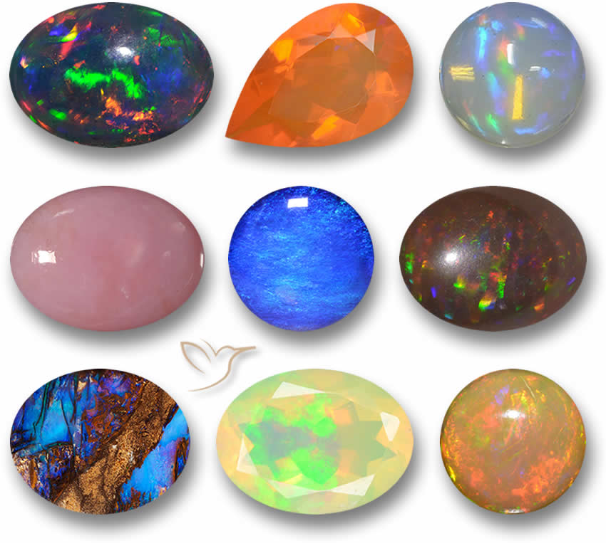 Opal Gemstones for jewelry making and Collecting