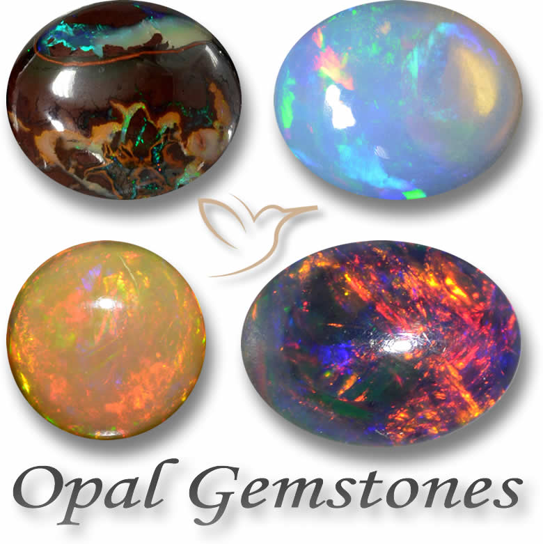 OPAL 9 MM ROUND CABOCHON VIBRANT COLOR ALL NATURAL