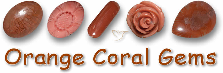 Shop Orange Coral Gemstones