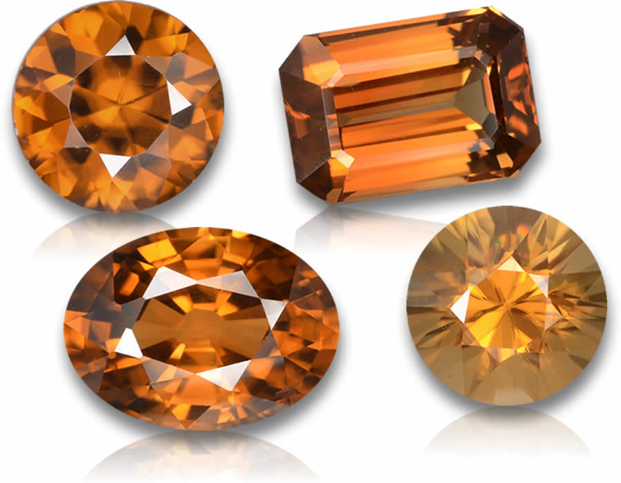 Orange Zircon for Sale