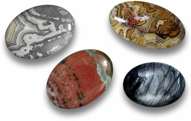 Oval Jasper Gemstones - Natural, Certified Stones