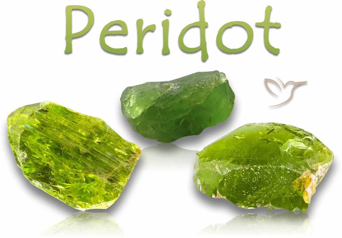 Rough Peridot Gemstones