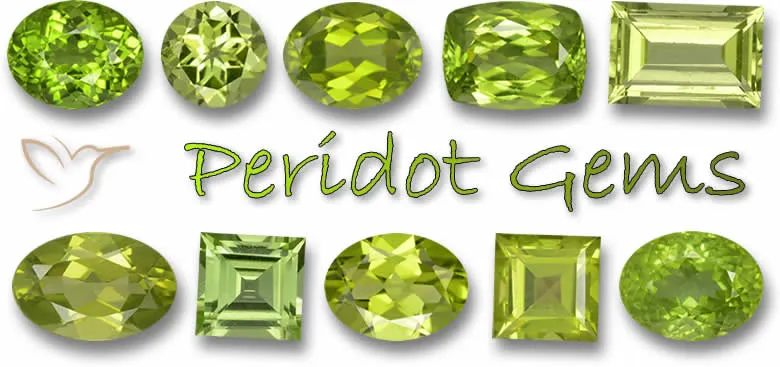 Natural Peridot Gemstones